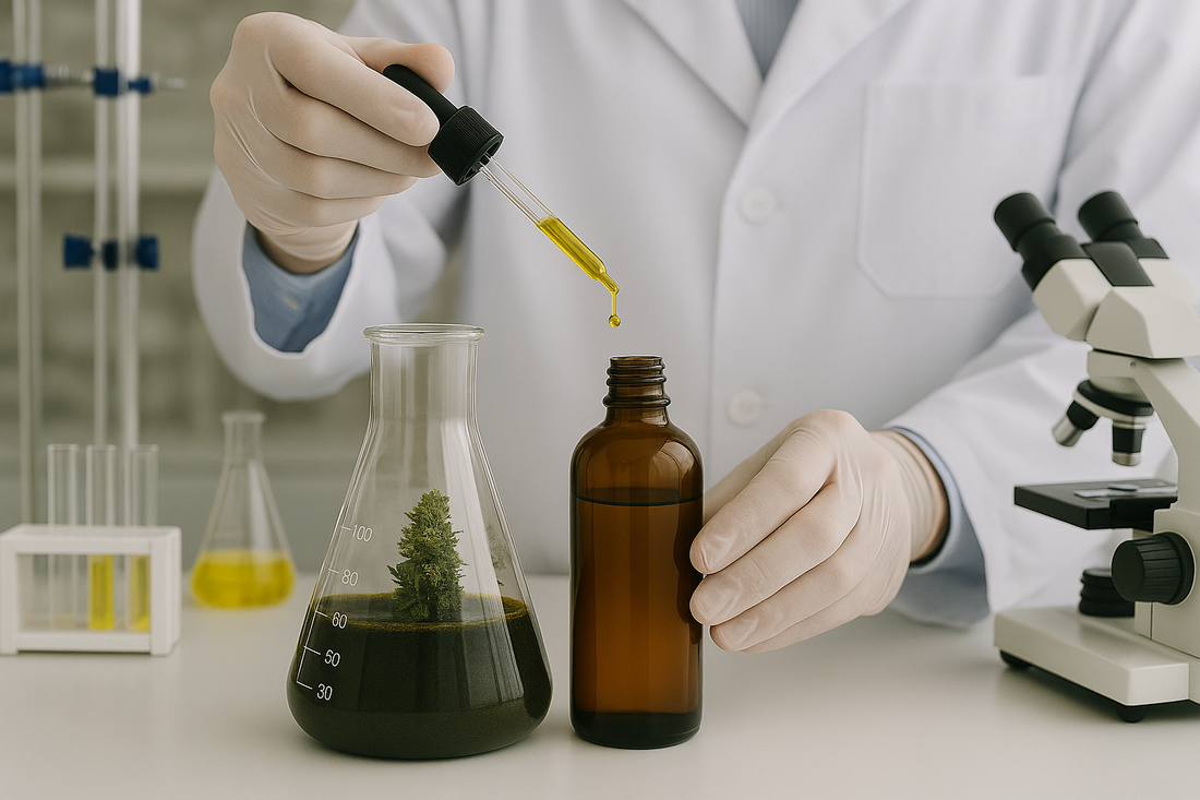 Estrazione del CBD: eccellenza nella produzione di estratti di canapa