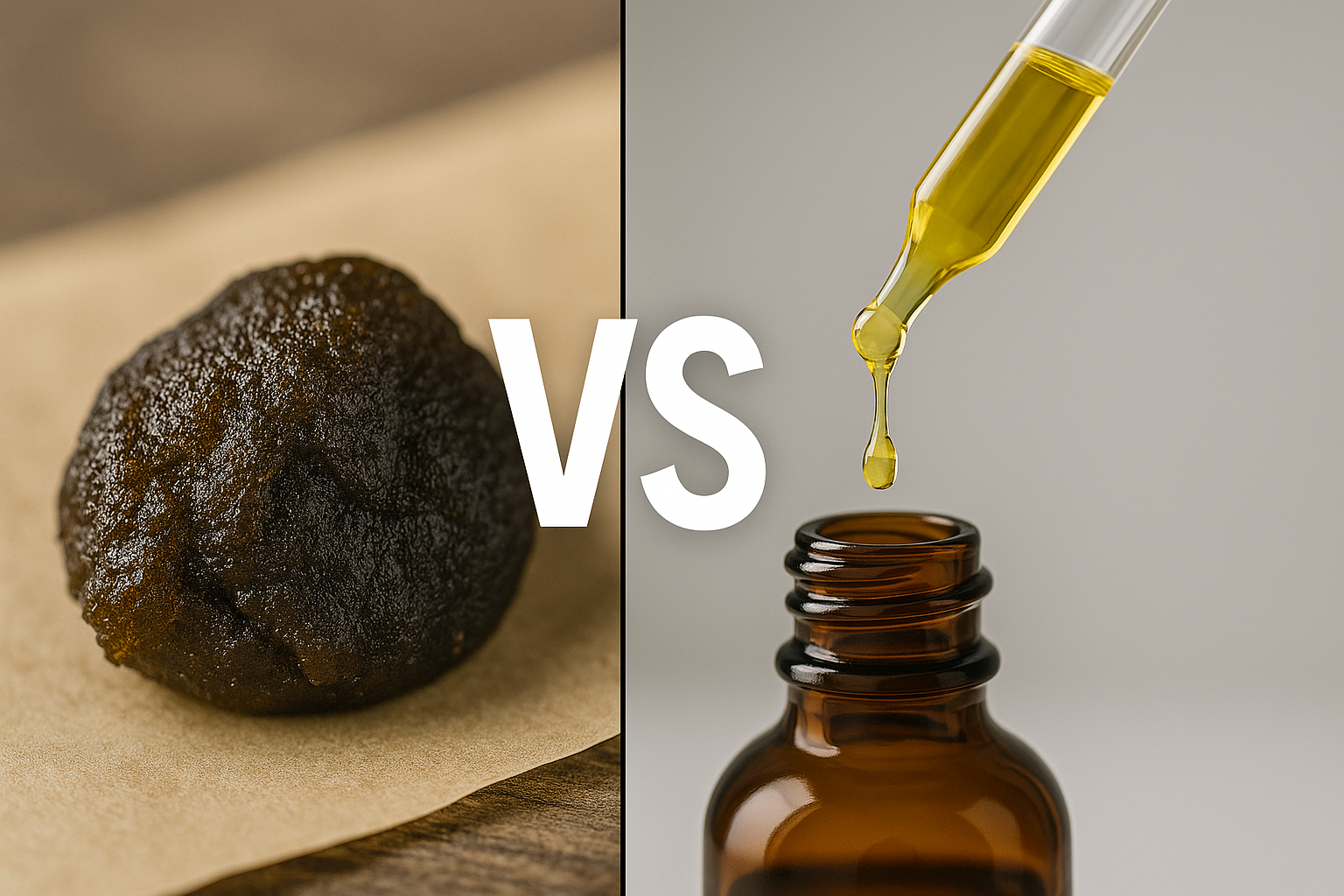 Qual è la differenza tra resina ed estratto di cannabis?