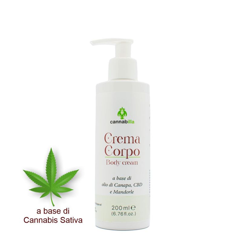 Sport Cream - Crema Corpo Rinfrescante Canapa & CBD (200ml)