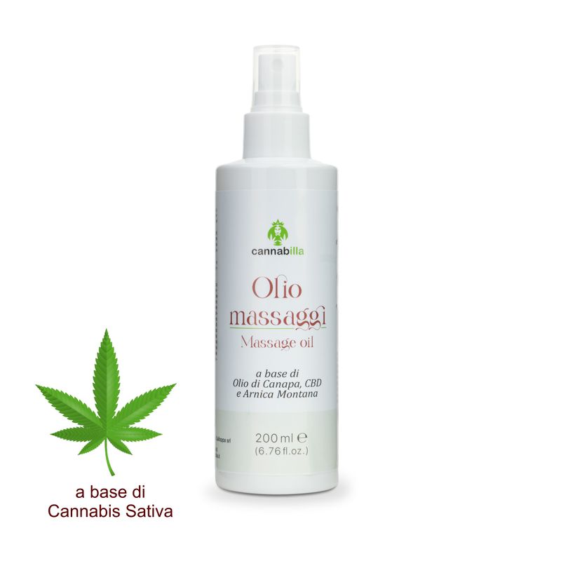 Olio Massaggi Canapa & CBD (200ml)