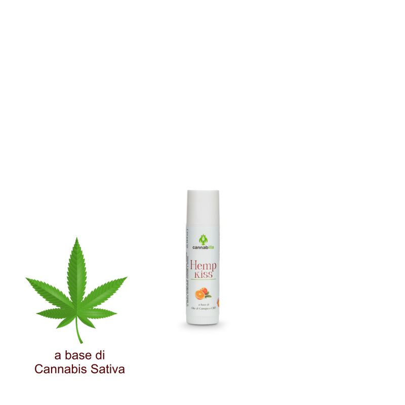 Hemp Kiss Balsamo Arancia Labbra Canapa & CBD (4,5ml)