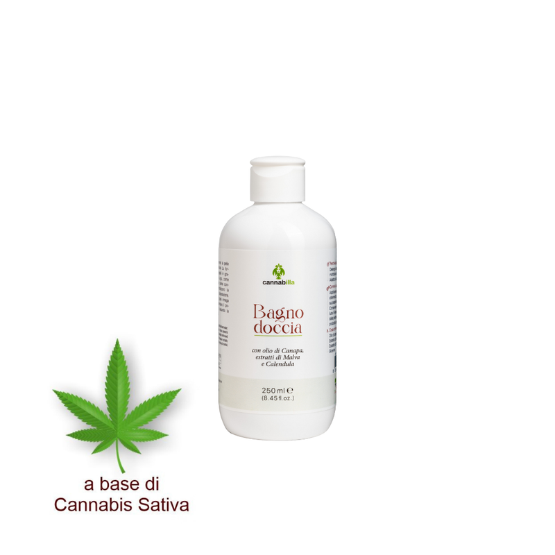 Bagnodoccia alla Canapa, Malva e Calendula (250ml)