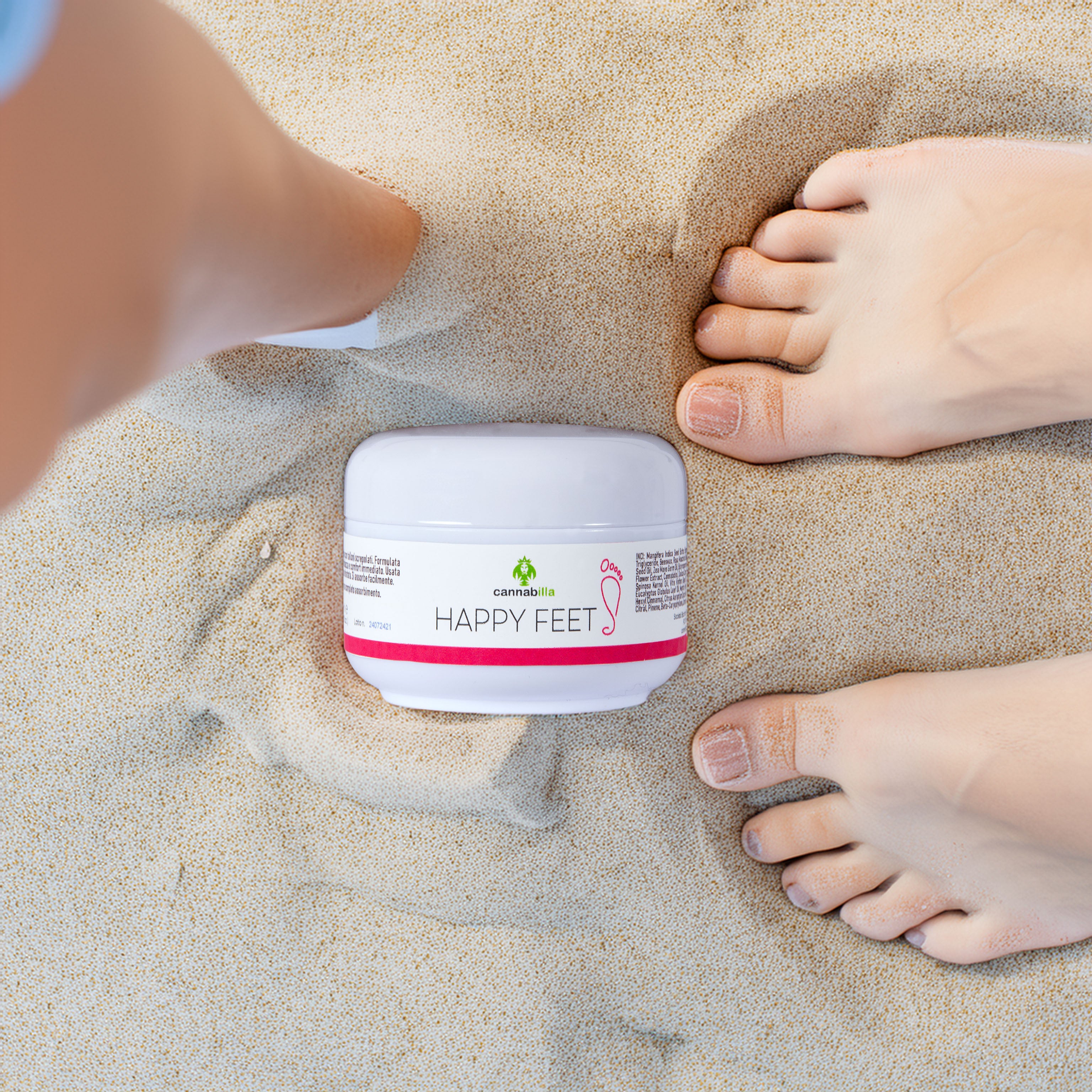Happy Feet – Balsamo naturale per il benessere dei piedi