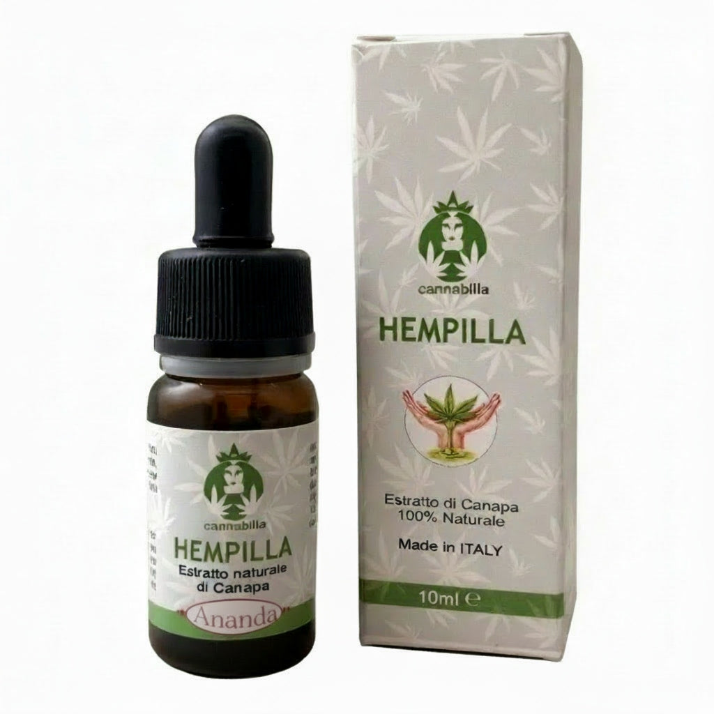 Hempilla ANANDA 5% - Estratto Naturale di Canapa (10ml)
