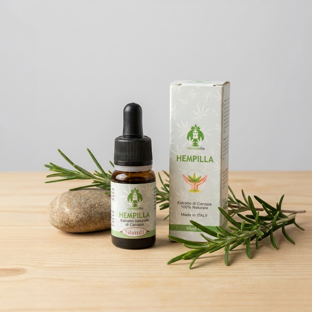 Hempilla ANANDA 5% - Estratto Naturale di Canapa (10ml)