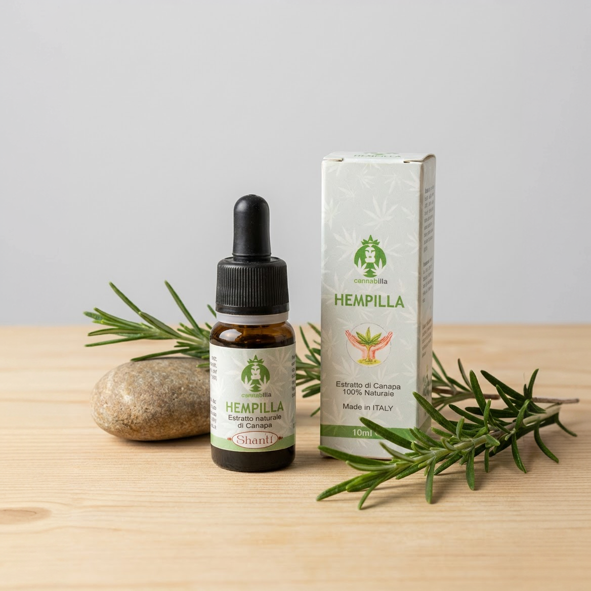 Hempilla ANANDA 5% - Estratto Naturale di Canapa (10ml)