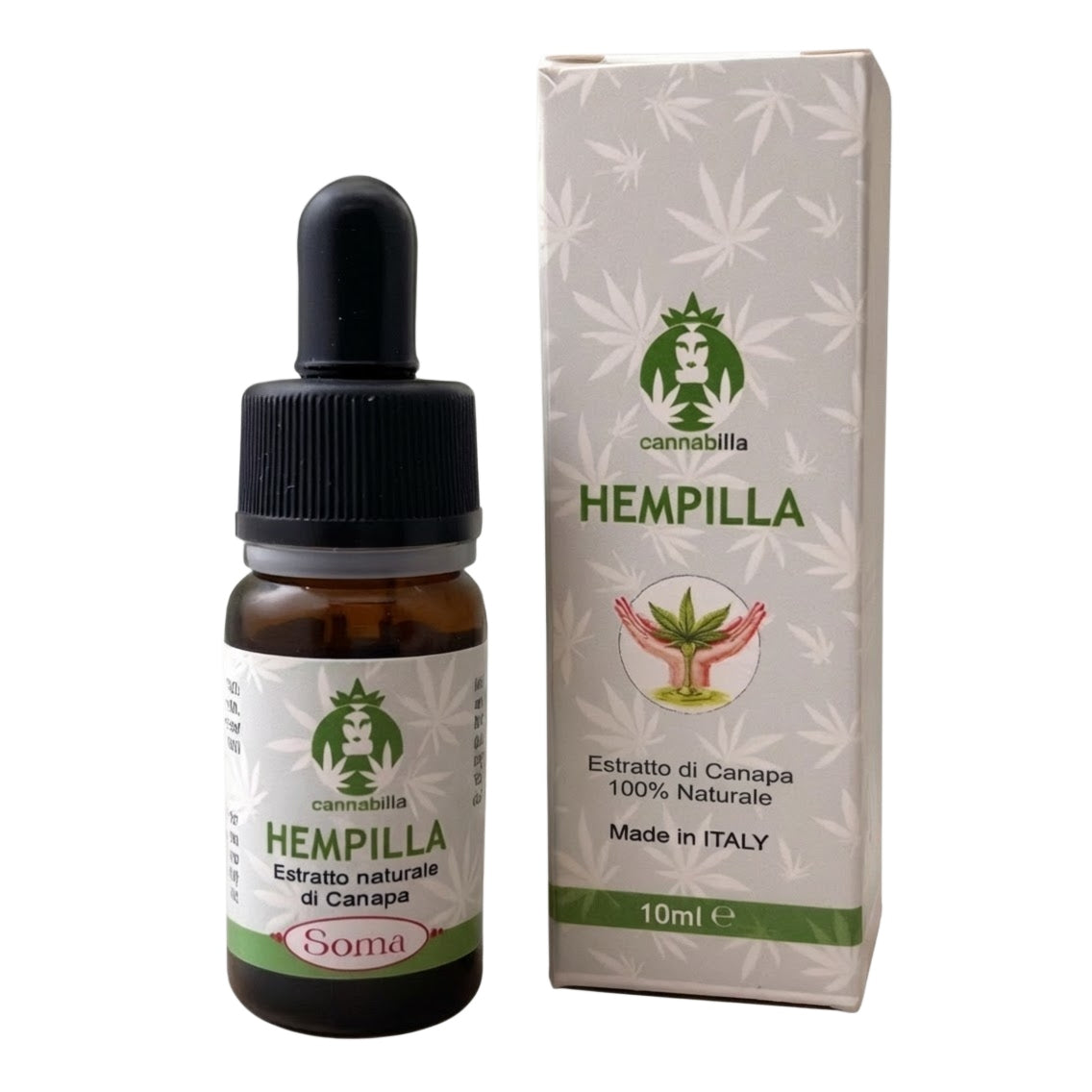 Hempilla SOMA 20% - Estratto Naturale di Canapa (10ml)