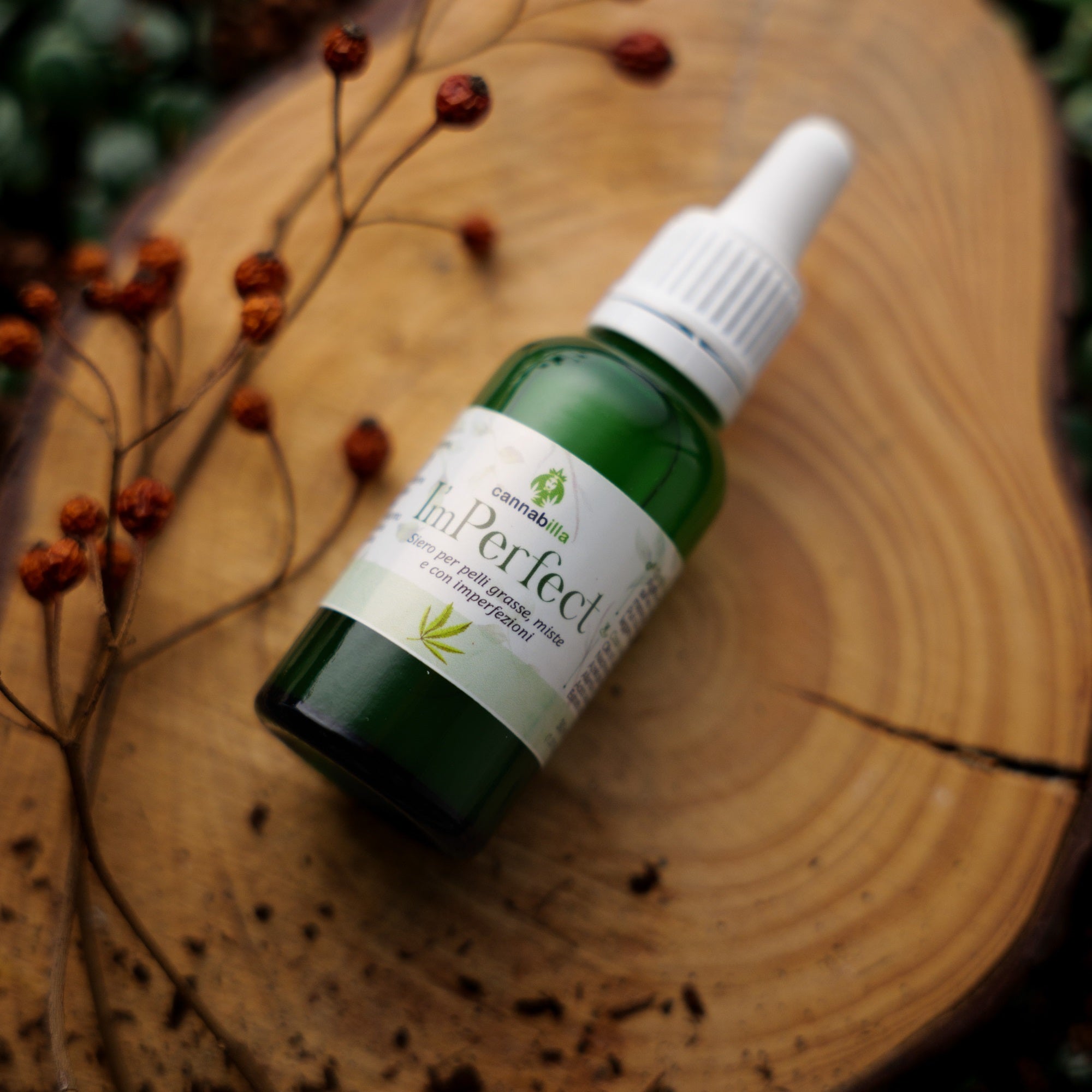 Siero Viso I’mPerfect Canapa & CBD (30ml)