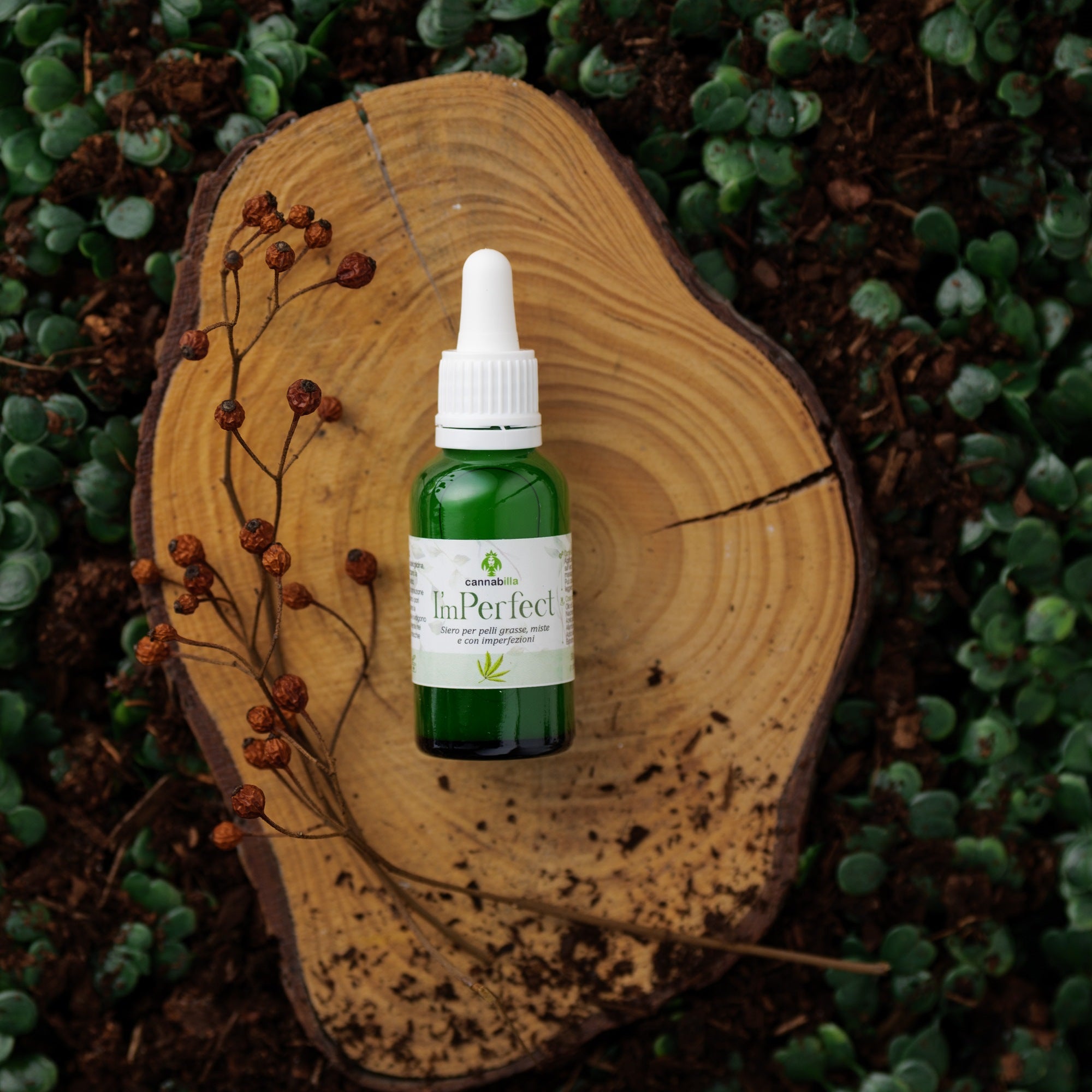 Siero Viso I’mPerfect Canapa & CBD (30ml)