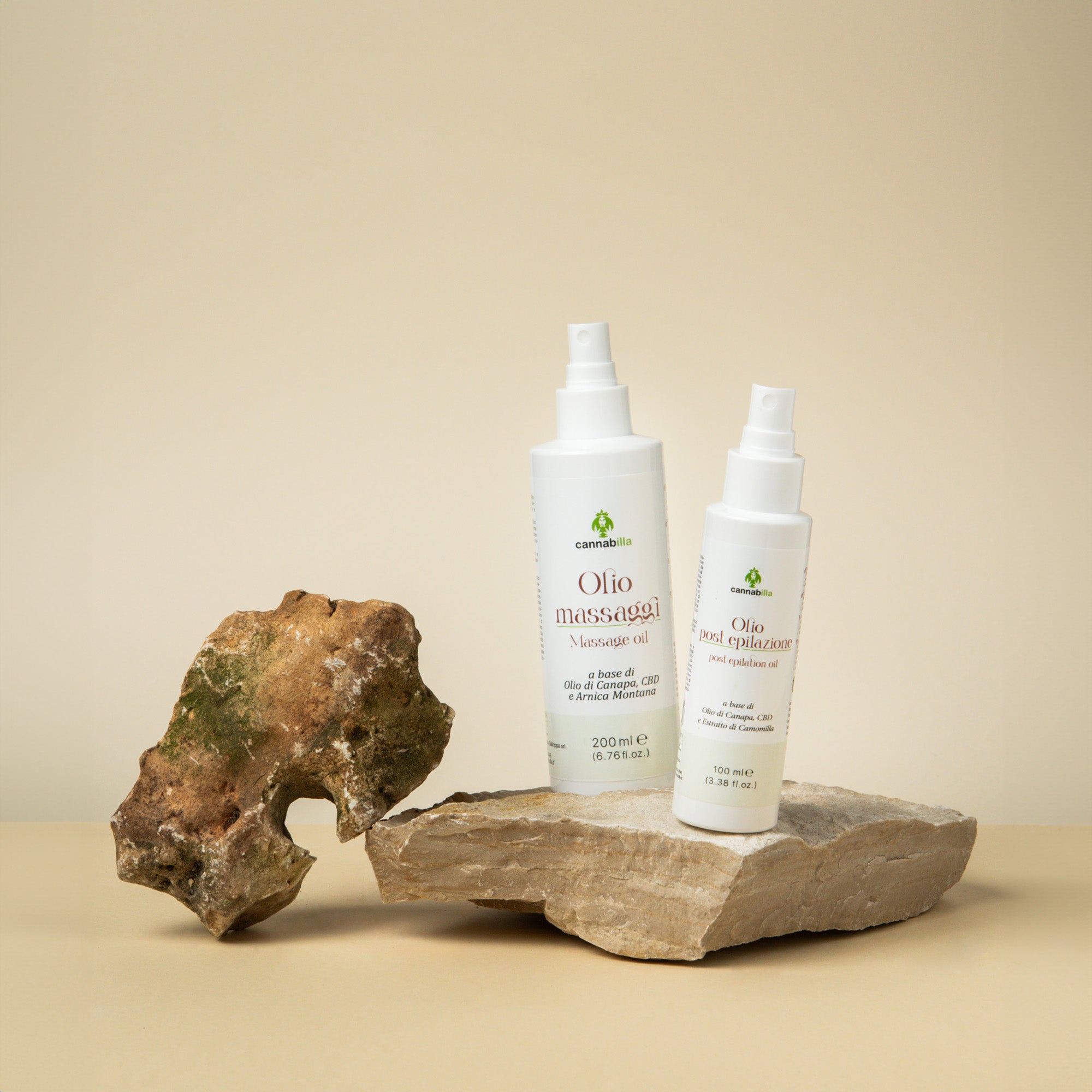 Olio Massaggi Canapa & CBD (200ml)