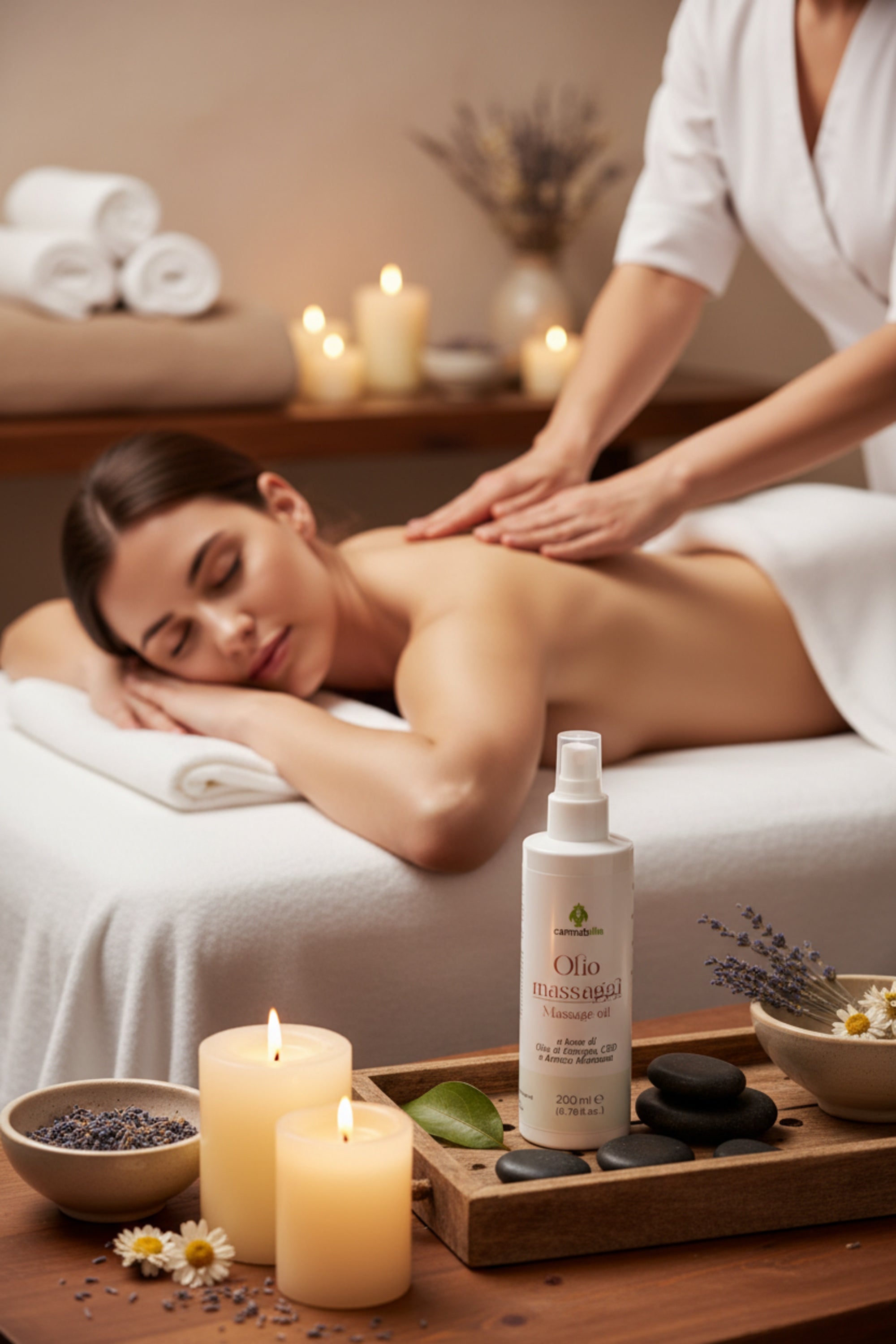 Olio Massaggi Canapa & CBD (200ml)
