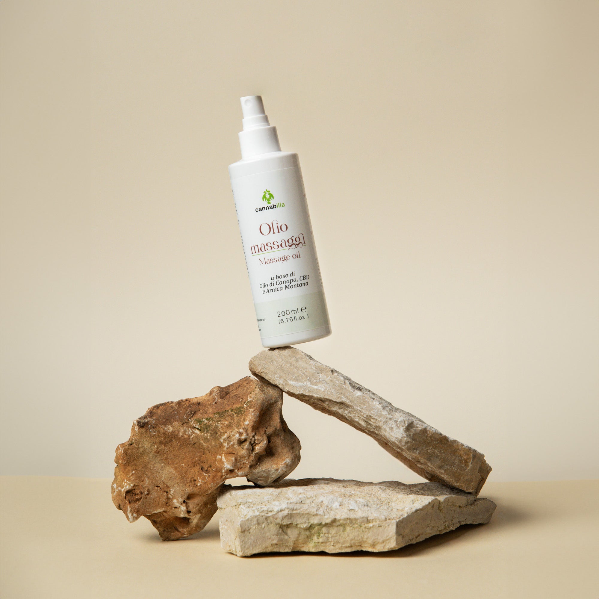 Olio Massaggi Canapa & CBD (200ml)