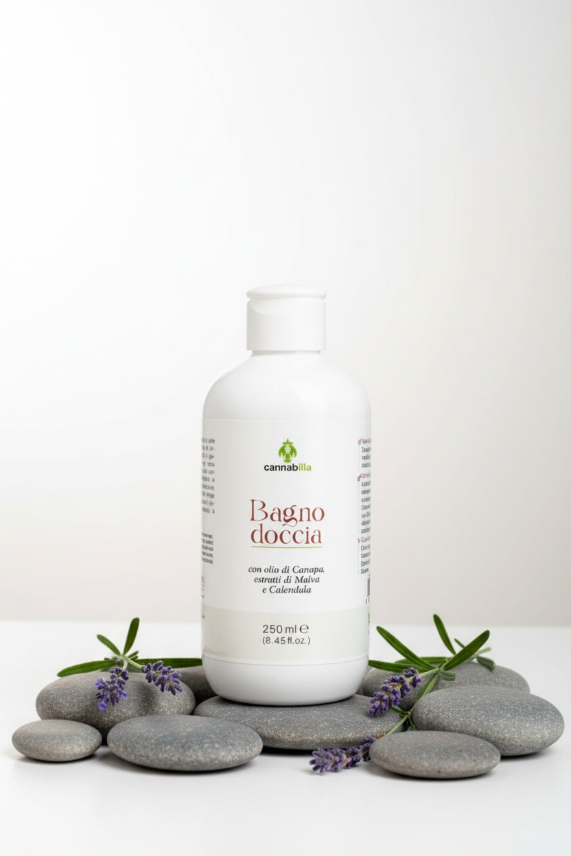 Bagnodoccia alla Canapa, Malva e Calendula (250ml)