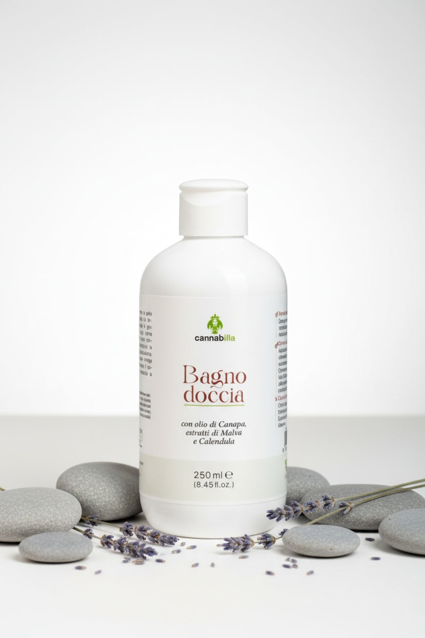 Bagnodoccia alla Canapa, Malva e Calendula (250ml)