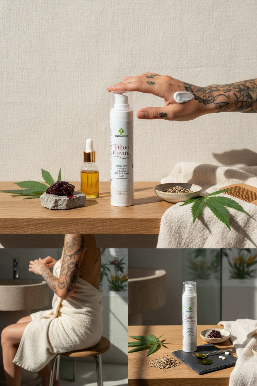 Tattoo Cream - Crema per la Cura dei Tatuaggi (50ml)