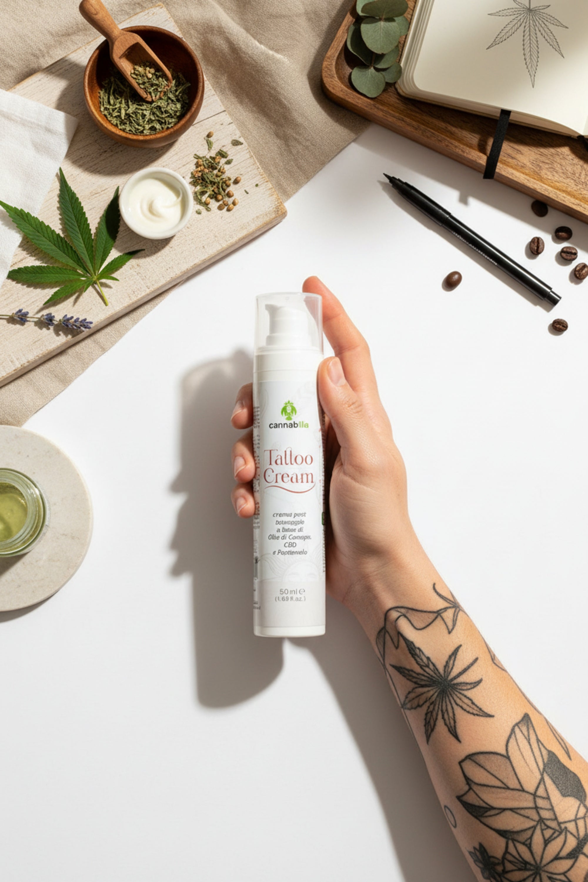 Tattoo Cream - Crema per la Cura dei Tatuaggi (50ml)