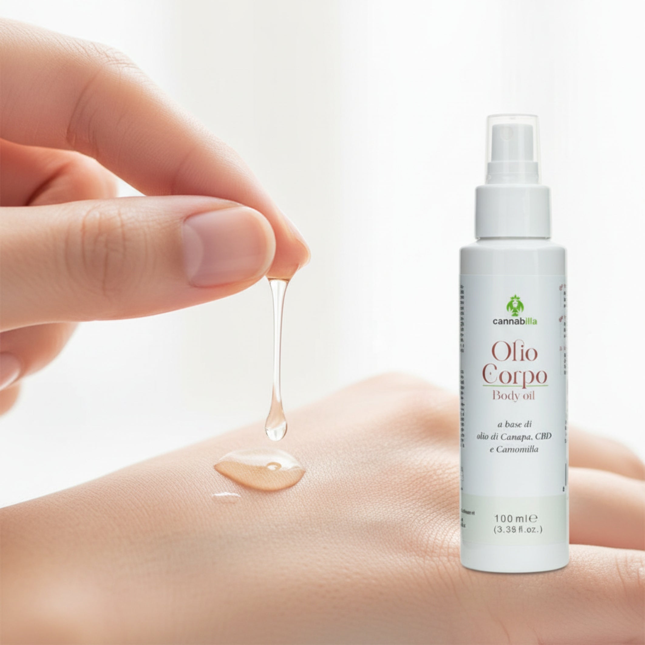 Olio Corpo Idratante con estratto di Camomilla