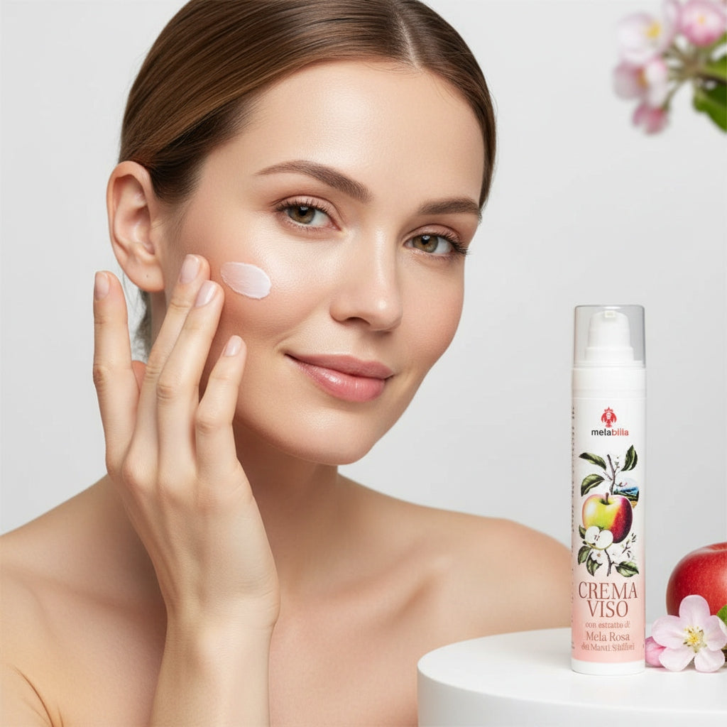 Crema Viso con Estratto di Mela Rosa dei Monti Sibillini (50ml)