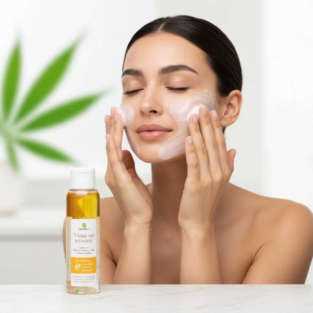 Mousse Detergente Delicata Canapa & CBD (150ml)