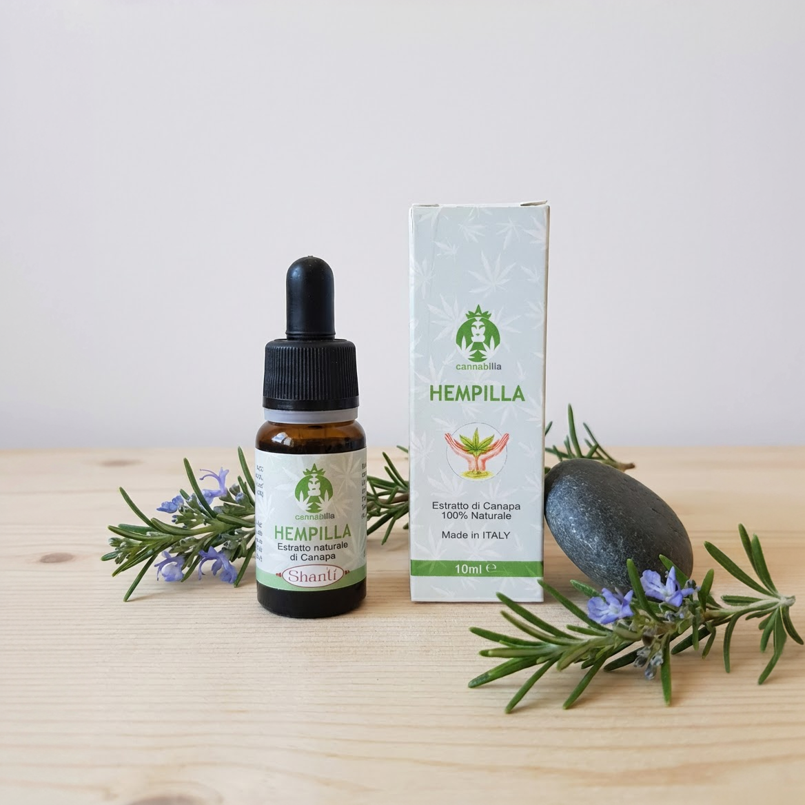 Hempilla SHAYANA 30% - Estratto Naturale di Canapa (10ml)