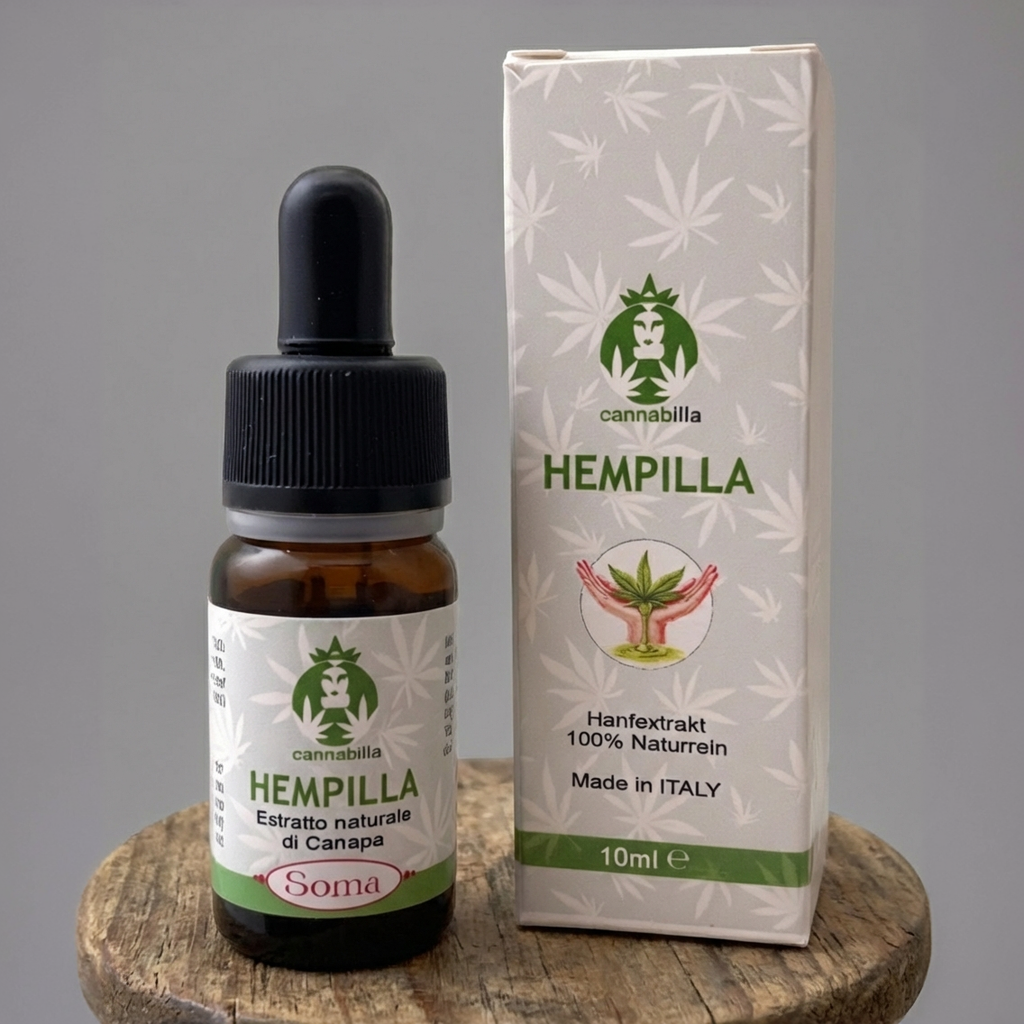 Hempilla SOMA 20% - Estratto Naturale di Canapa (10ml)