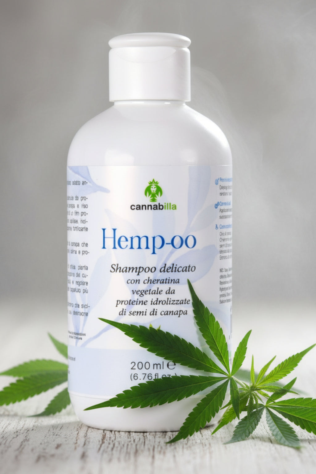 Hempoo - Shampoo alla Canapa con Estratti di Rosmarino (200ml)