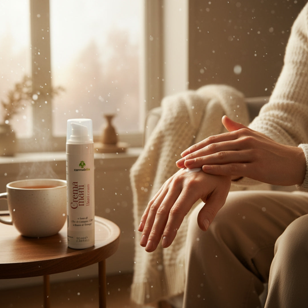 Crema Mani alla Canapa e CBD (50ml)