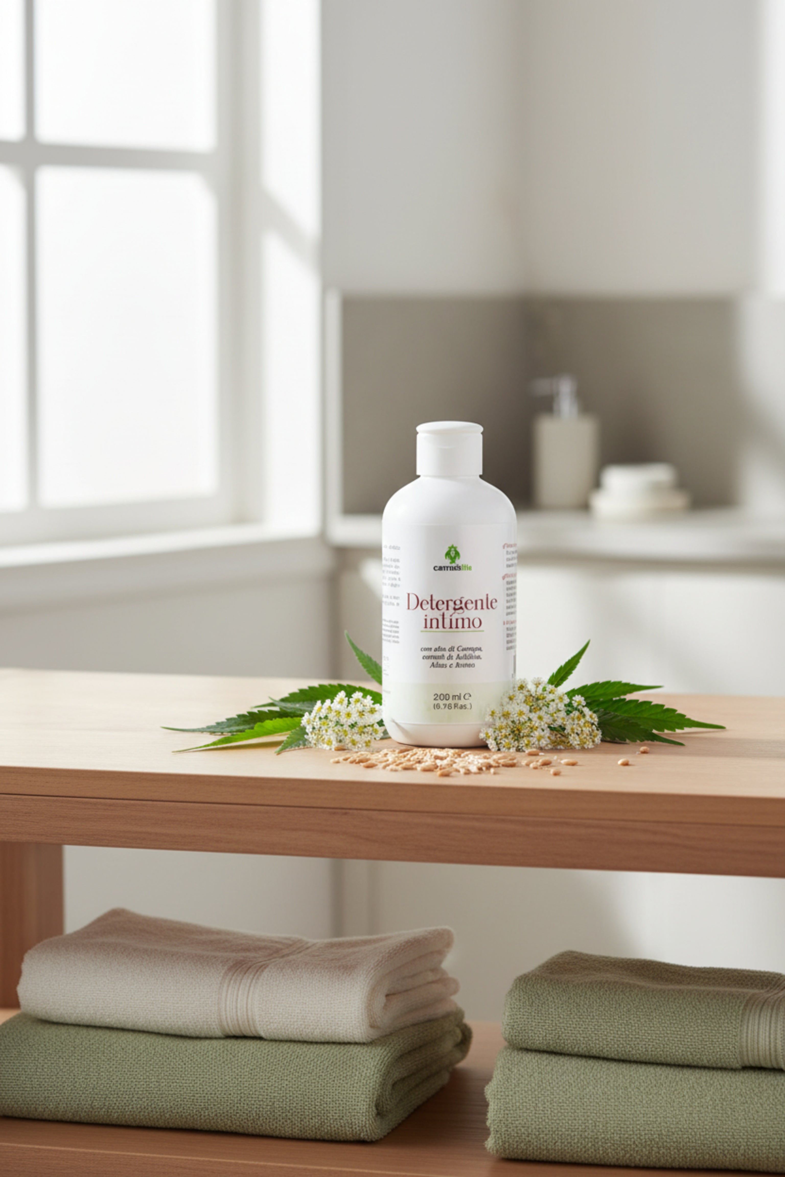 Detergente Intimo Delicato Canapa & Camomilla (200ml)