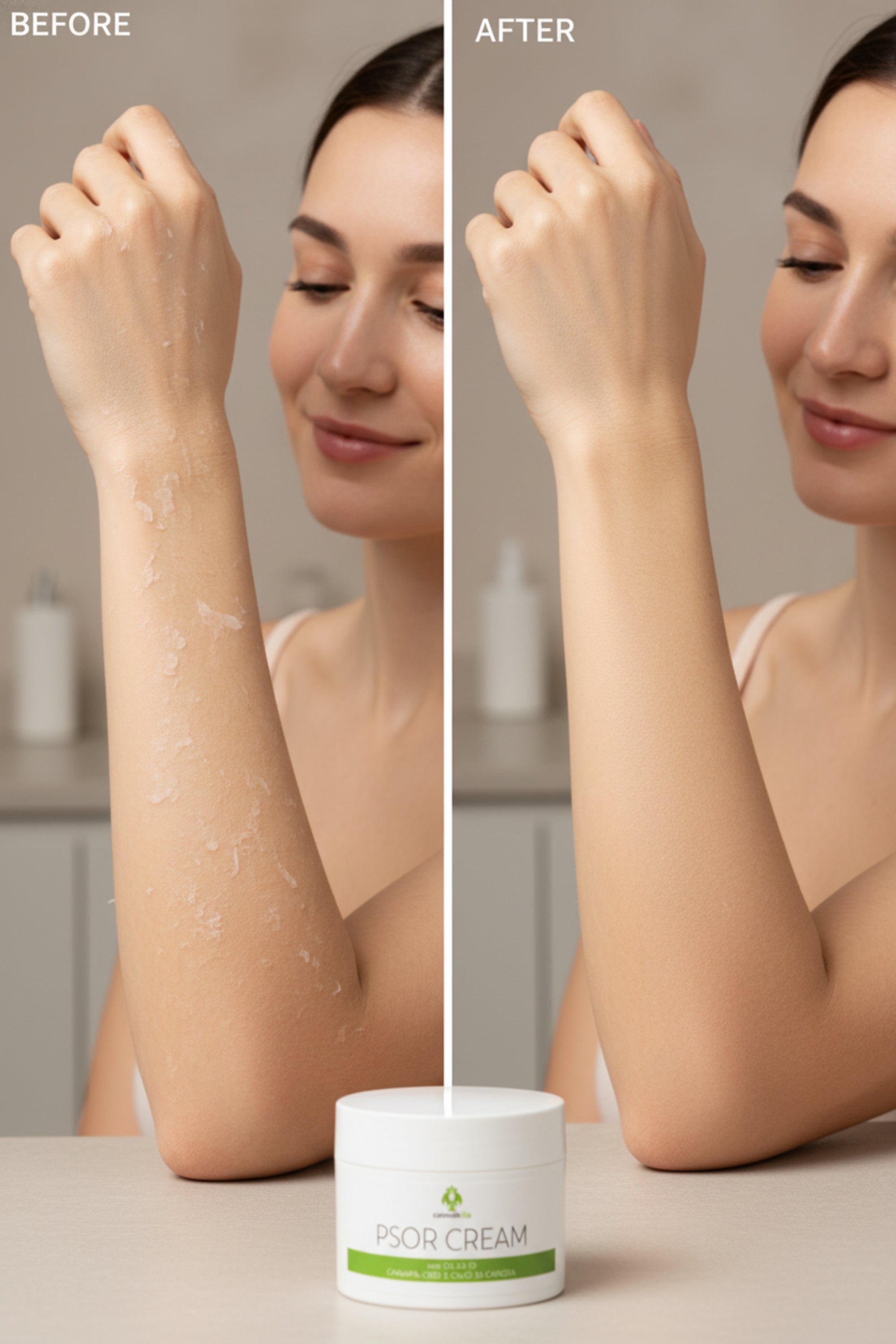 PsorCream -  Balsamo Nutriente Canapa & CBD (50ml)