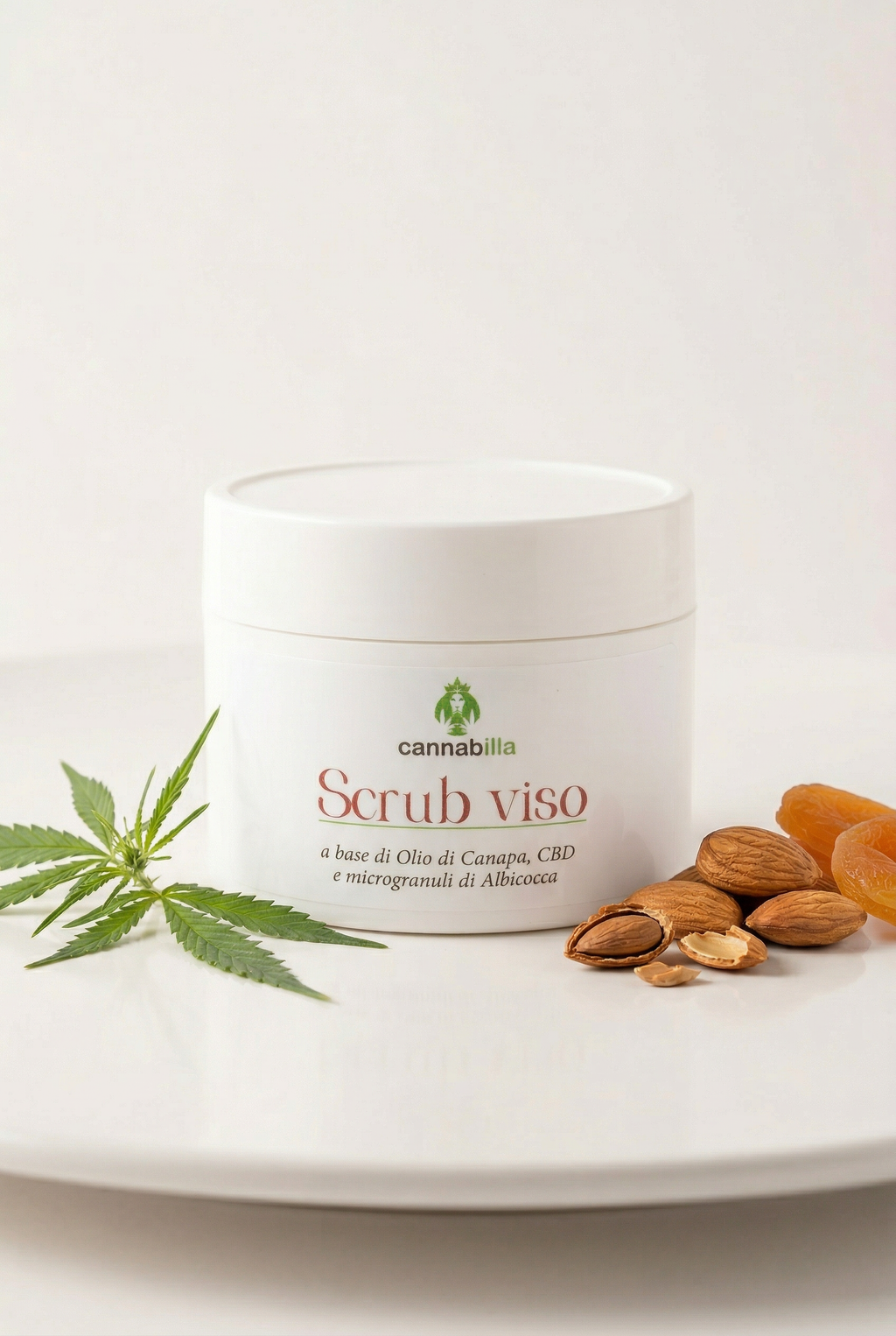 Scrub Viso Canapa & CBD (50ml)