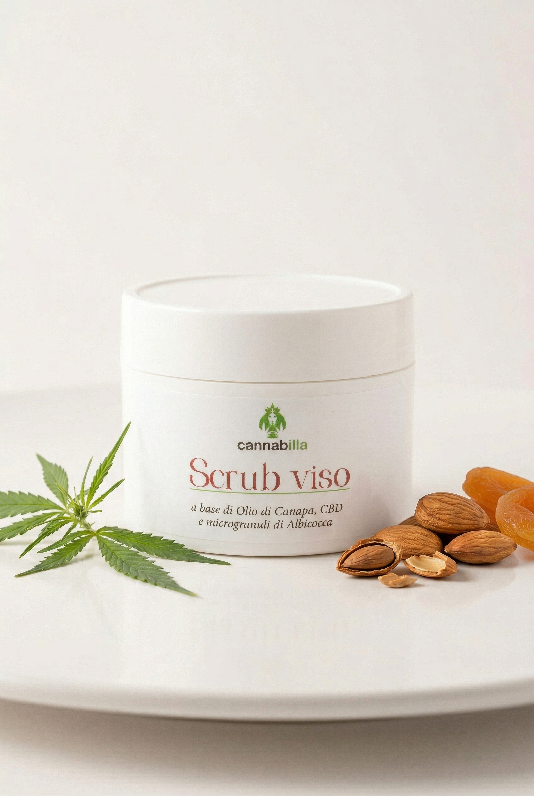 Scrub Viso Canapa & CBD (50ml)